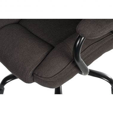 Office Executive Fabric Chair with Padded Arms - Warehouse Storage Products