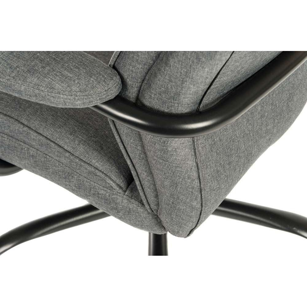 Office Executive Fabric Chair with Padded Arms - Warehouse Storage Products