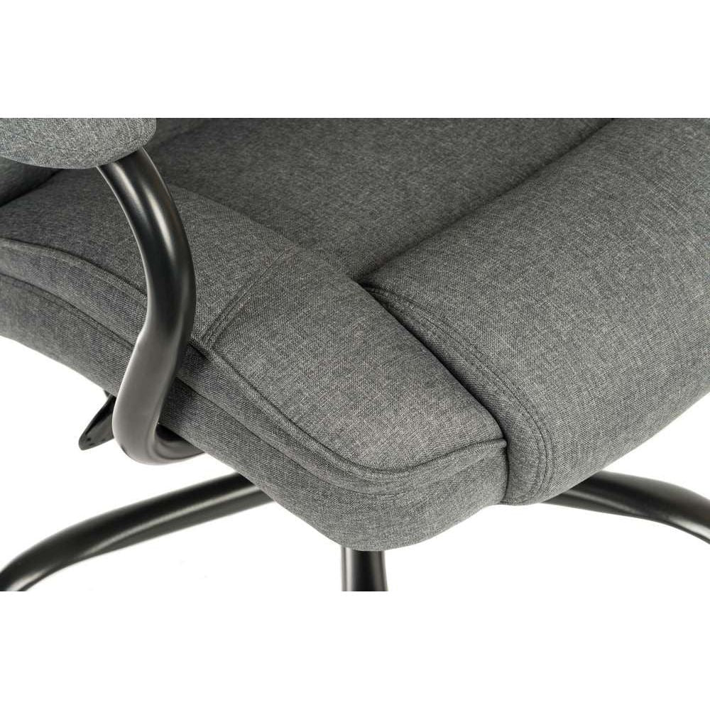 Office Executive Fabric Chair with Padded Arms - Warehouse Storage Products