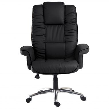 Office Lombard Luxury Bonded Leather Executive Armchair - Warehouse Storage Products