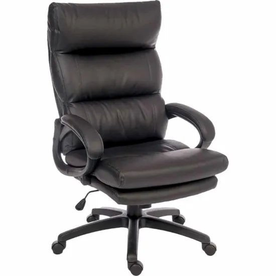 Office Luxe Leather Look Executive Chair - Warehouse Storage Products