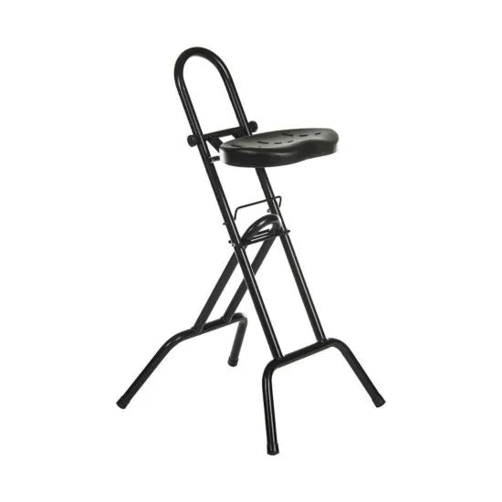 Office Support Stool Black - Warehouse Storage Products