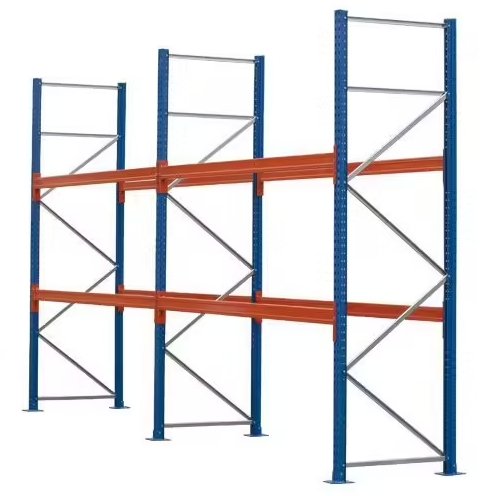 Pallet Racking 3m High Uprights x 1.3m Wide Beams 2 Levels 1000KG - Warehouse Storage Products