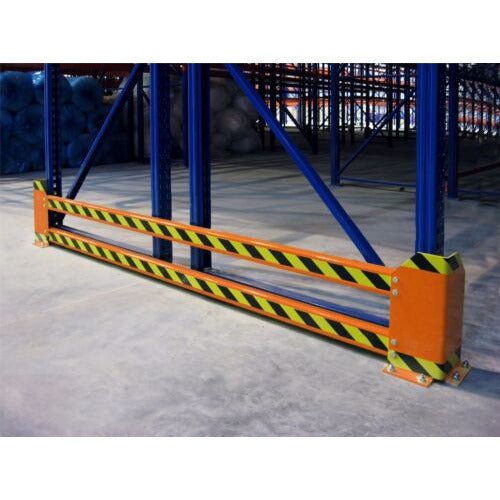 Pallet Racking Safety Protection Barrier Including Corner Guards - Warehouse Storage Products