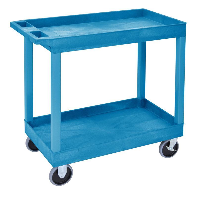 Plastic Multi-Purpose Tray Trolleys - Warehouse Storage Products