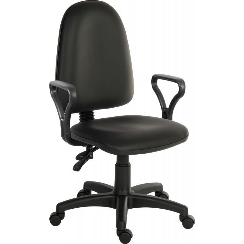 Premium Office Ergo Twin PU Chair (Best Seller) - Warehouse Storage Products