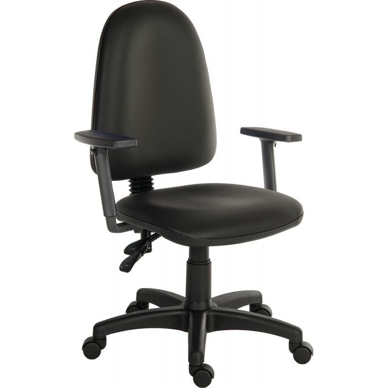 Premium Office Ergo Twin PU Chair (Best Seller) - Warehouse Storage Products