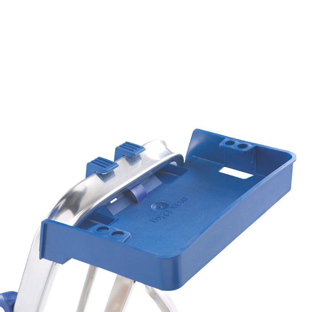 Tool Rack Steps Professional Aluminium Folding Steps with Tool Tray