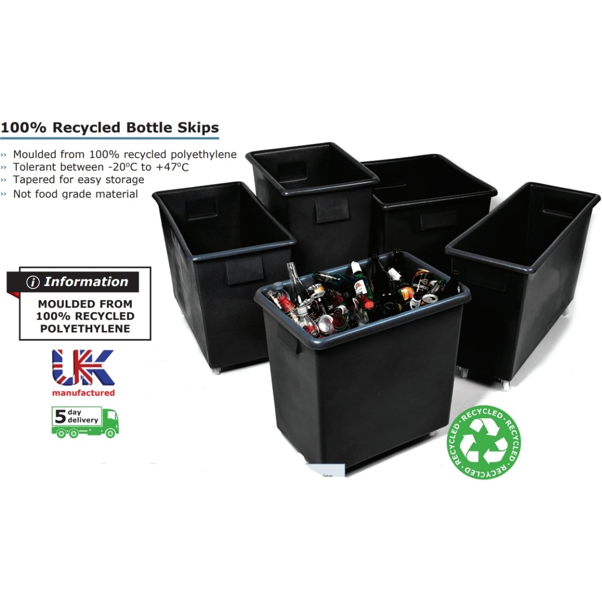 Recycled Bottle Skips