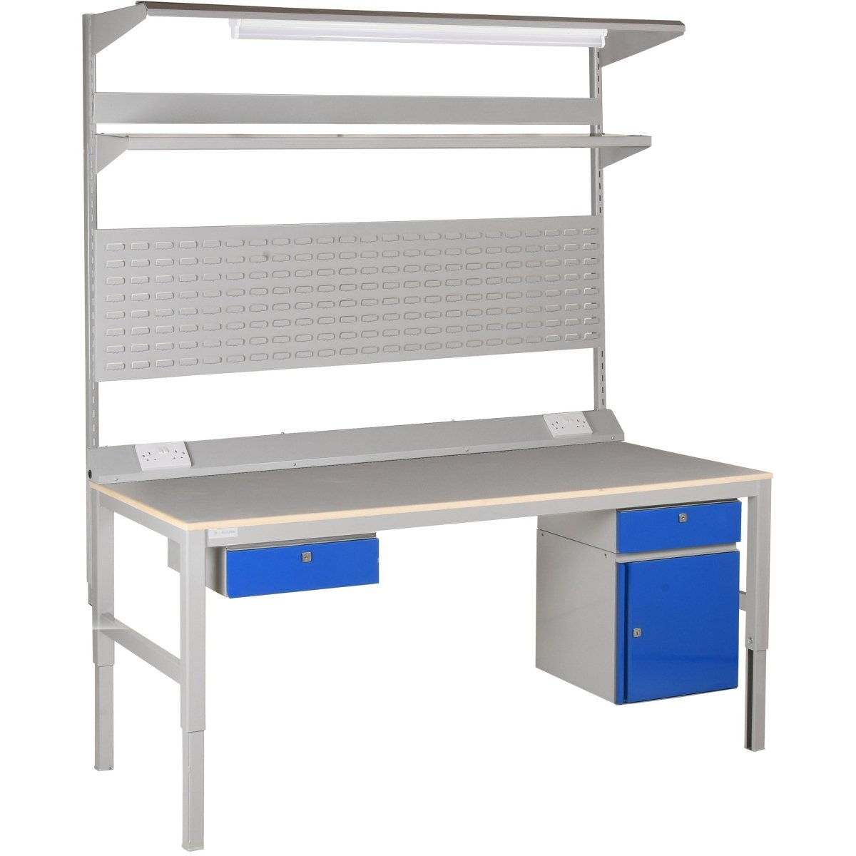 Redditek Bolt Adjustable Work Bench Accessory Combinations As Illustrated - Warehouse Storage Products