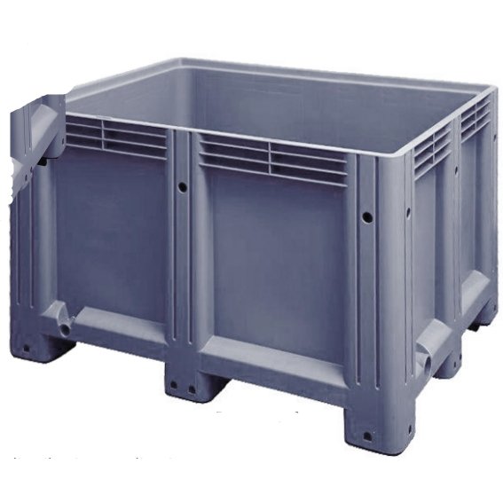 Solid Rigid Bulk Storage Container 625L Capacity - Warehouse Storage Products