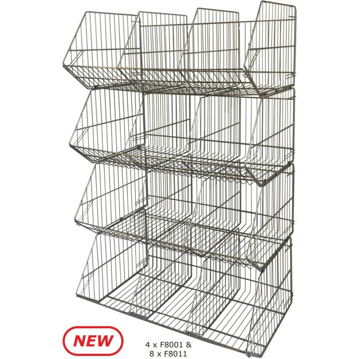 Stacking Display Baskets - Warehouse Storage Products