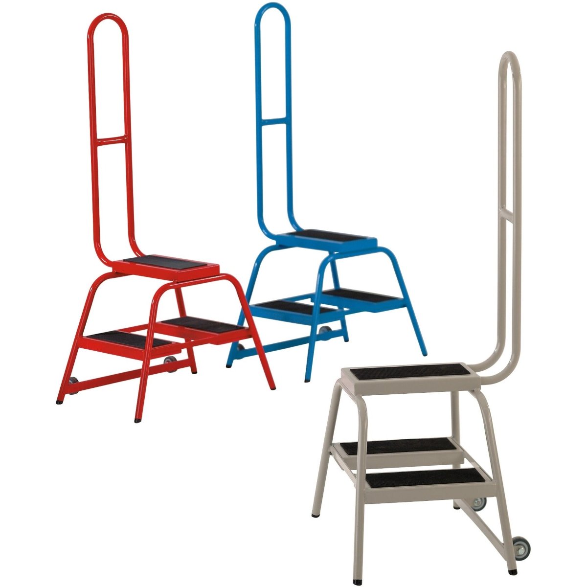 Wheelalong Two Step With Grab Handle - Warehouse Storage Products